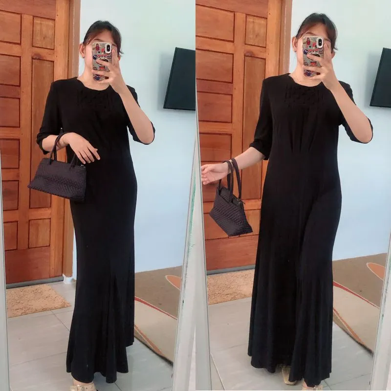 longdress hitam photo 1