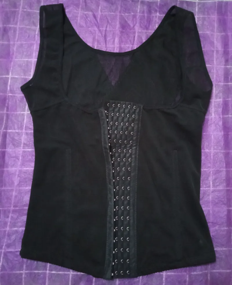 Casual Corset Wanita black photo 1