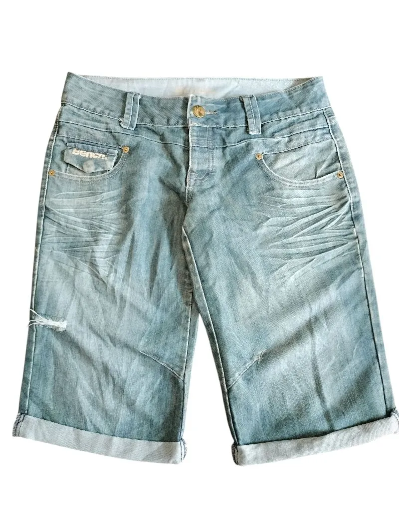 Shortpants Denim Lipat BENCH Celana Pendek Jeans Stik Balik photo 1