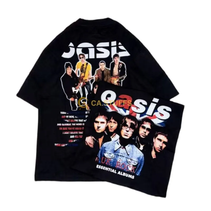 Kaos Band Merch Pull & Bear Oasis (Unisex) NETT PRICE photo 1