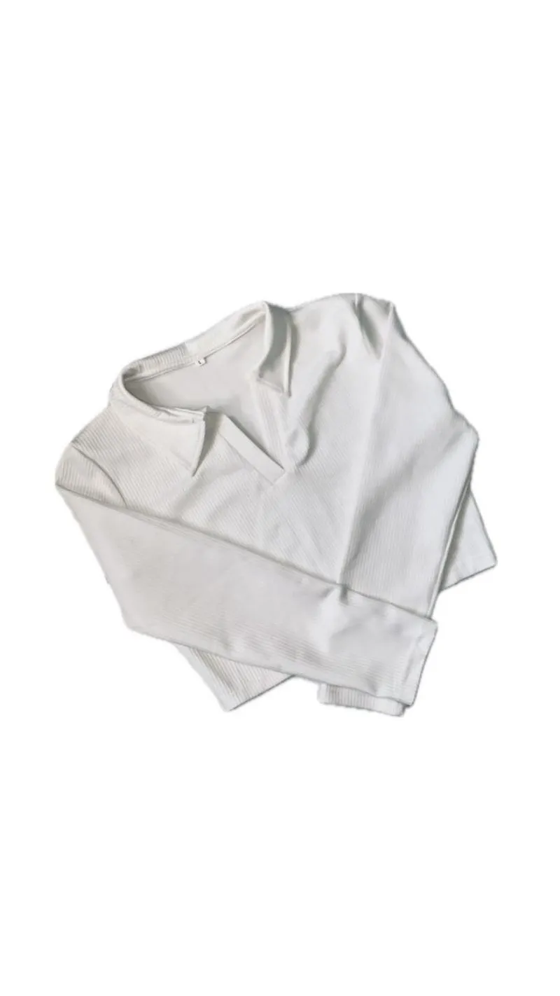 Kemeja Crop Top photo 1