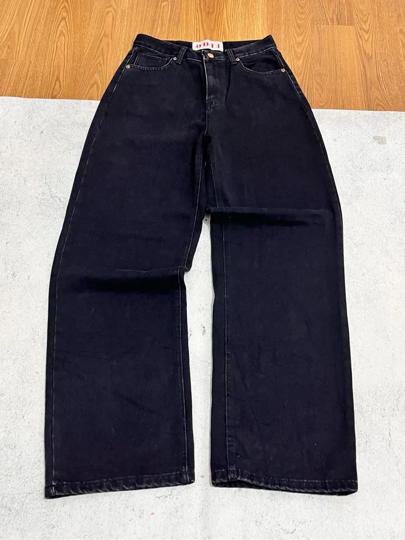 OOTJ BAGGY JEANS BLACK photo 1