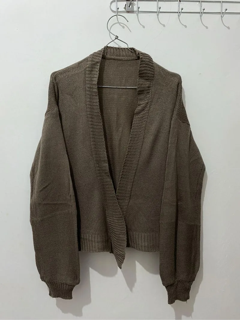 cardigan rajut photo 1