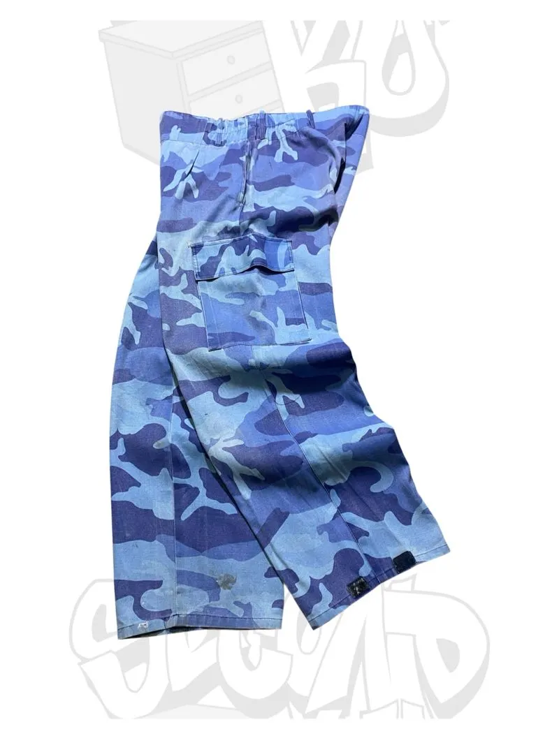 BAGGY CARGO CAMMO BIRU  photo 1