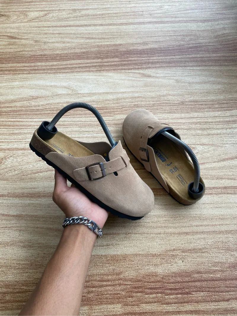 Birkenstock Casual Sandals & slide Pria tan photo 1