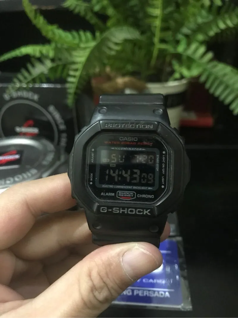 Preloved Casio G-Shock Watch Casio DW 5600 HR Authentic photo 1