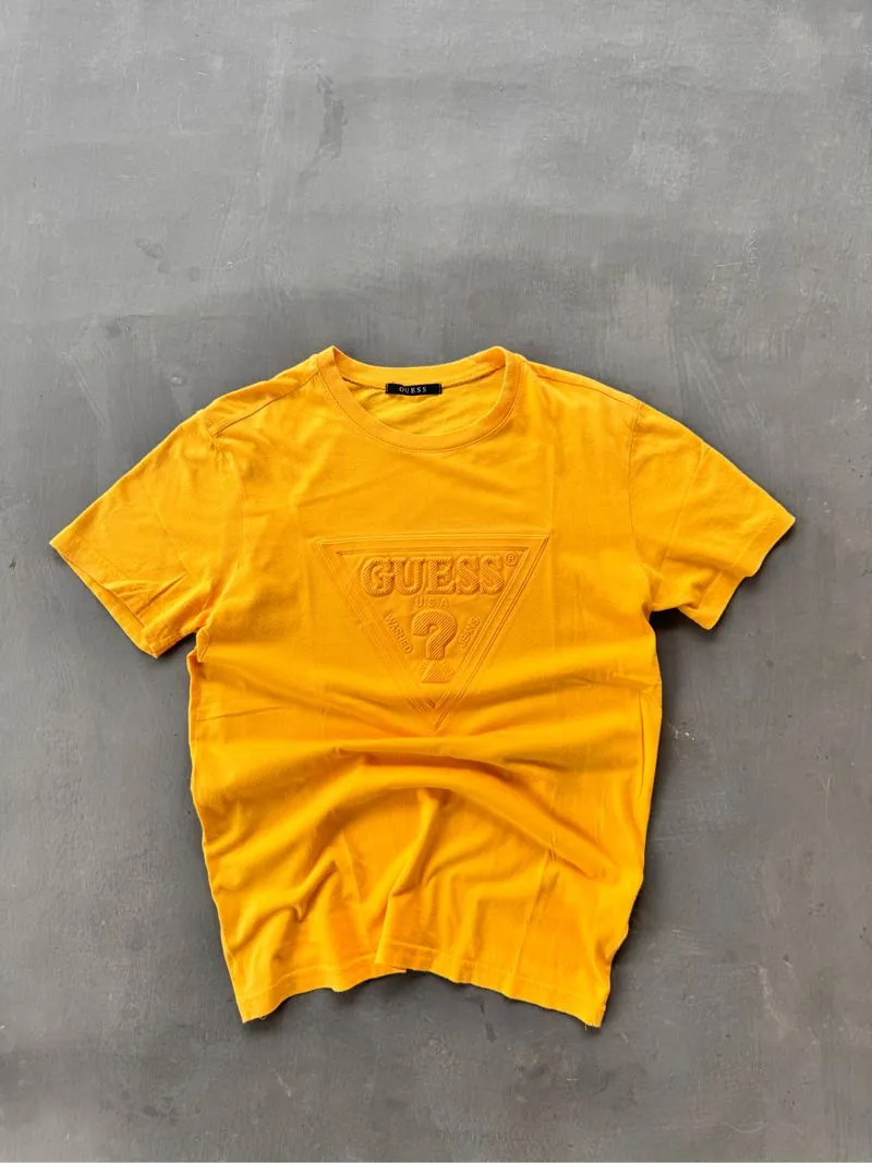 Guess Casual T-shirt Pria orange photo 1
