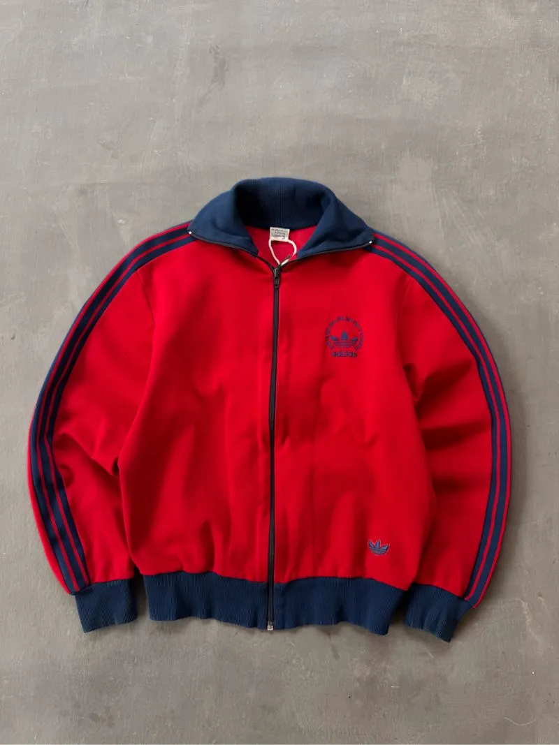 Adidas Casual Biker Track jacket Pria red photo 1