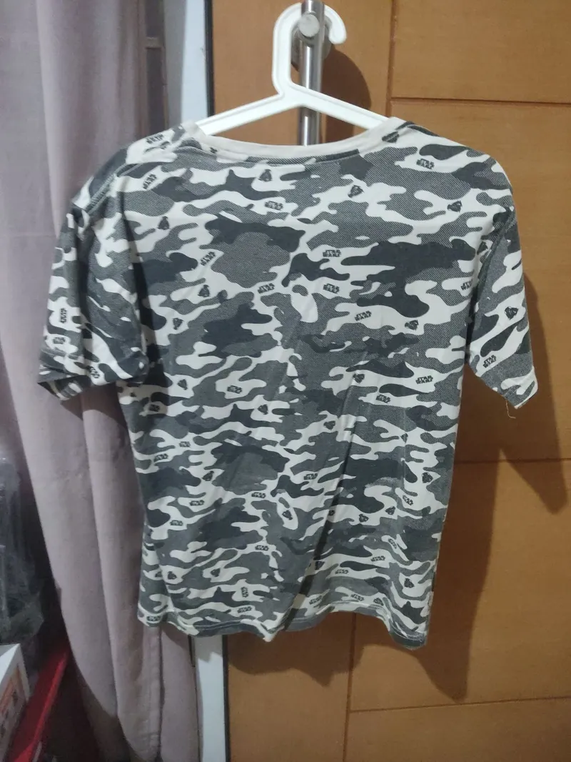 Casual T-shirt Pria white photo 1
