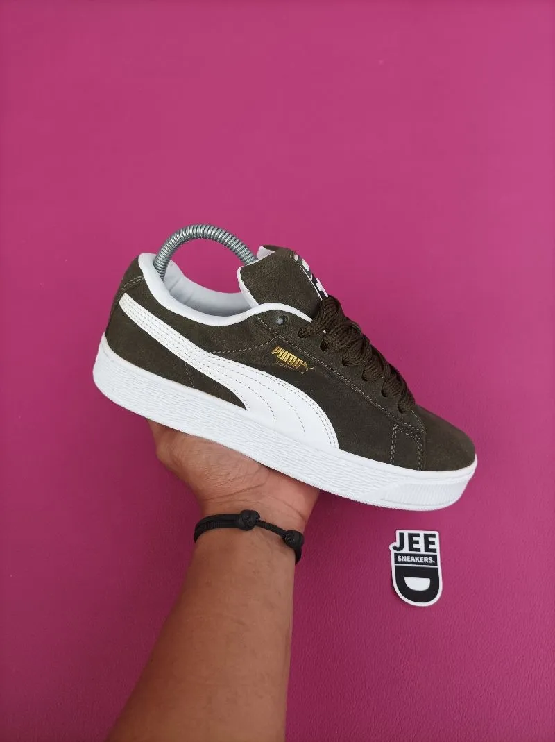 Puma Suede XL Dark Green Olive photo 1