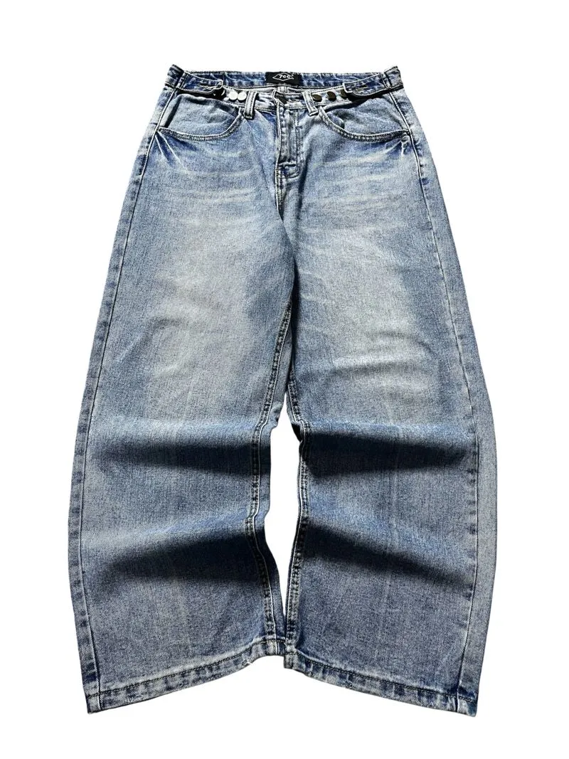 Baggy jeans blue washed photo 1