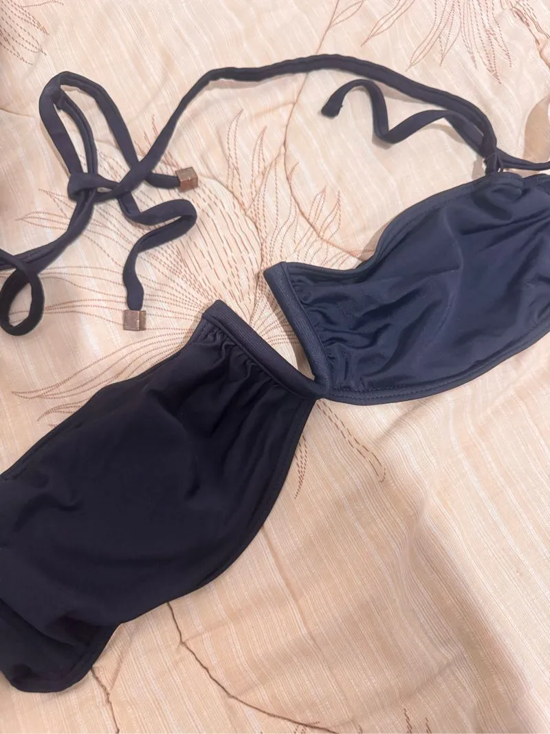 Topshop Minimalist Swimwear Wanita black photo 1