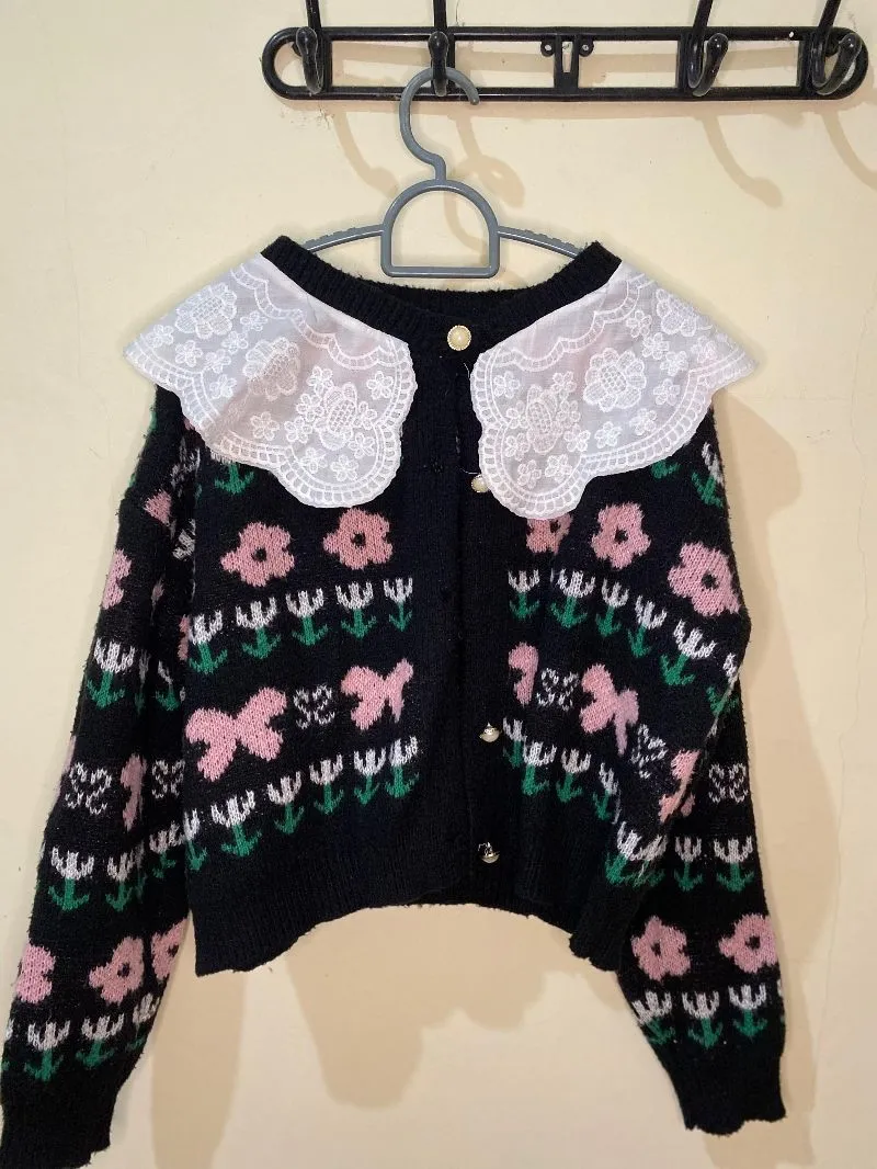 cardigan bunga photo 1