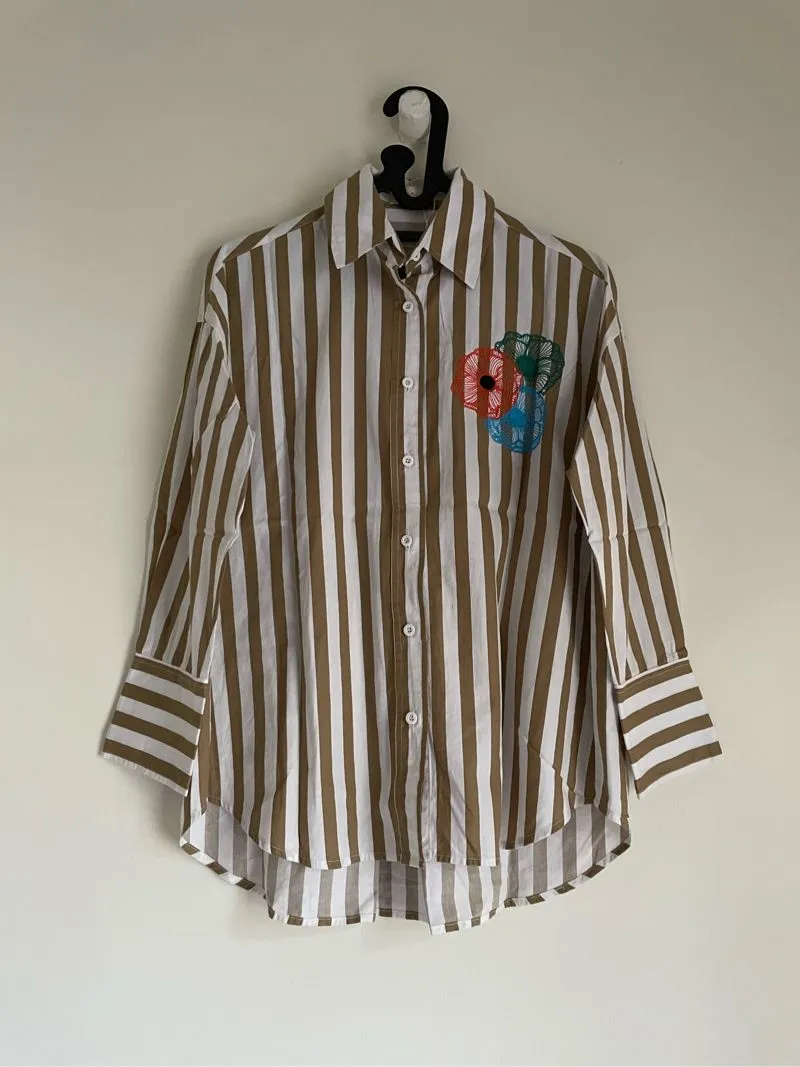 Kemeja stripe photo 1