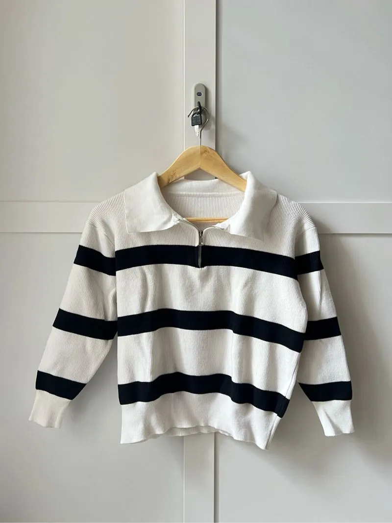 Sweater Korean Rajut Stripes by Kiyora Wears photo 1