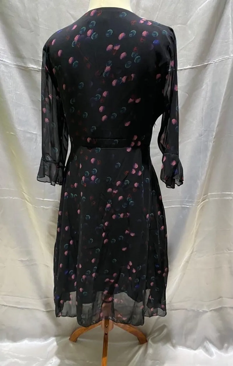 Casual Shirt dress Wanita black photo 1