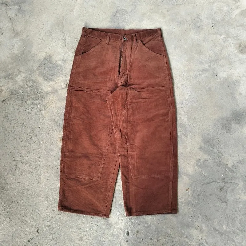 GU DOUBLE KNEE CARPENTER CORDUROY SIZE 32 photo 1
