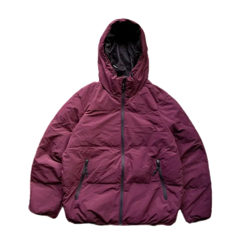 Uniqlo Grunge Gorpcore Puffer jacket Pria red photo 1