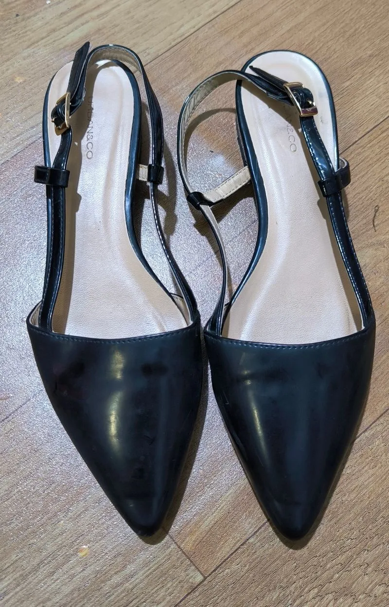 Urban n co black shoes size 38 photo 1