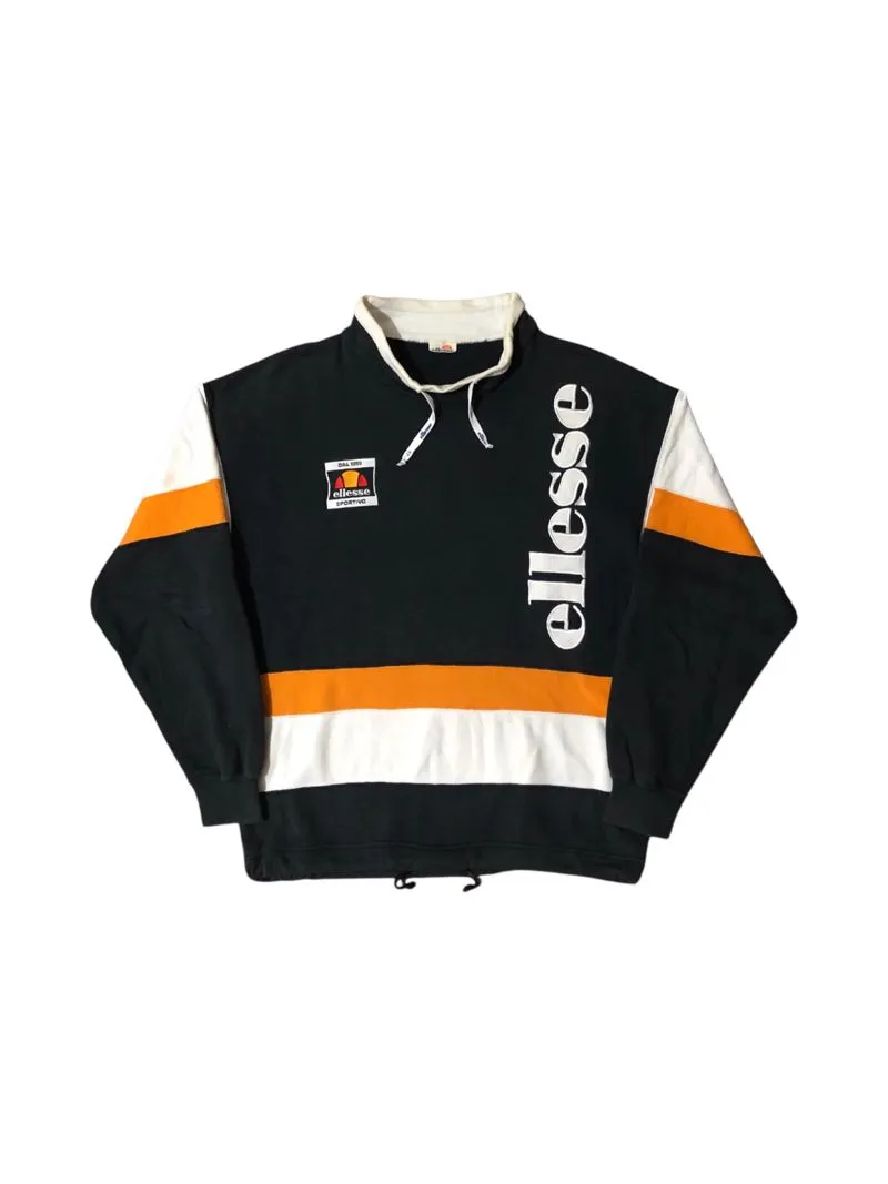 Vintage 90s Hockey Sweatshirt Ellesse Dal 1959 Sportivo photo 1