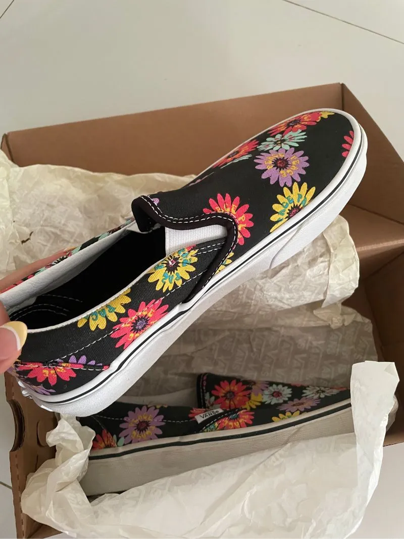 Vans Classic Slip-On Floral Black  photo 1