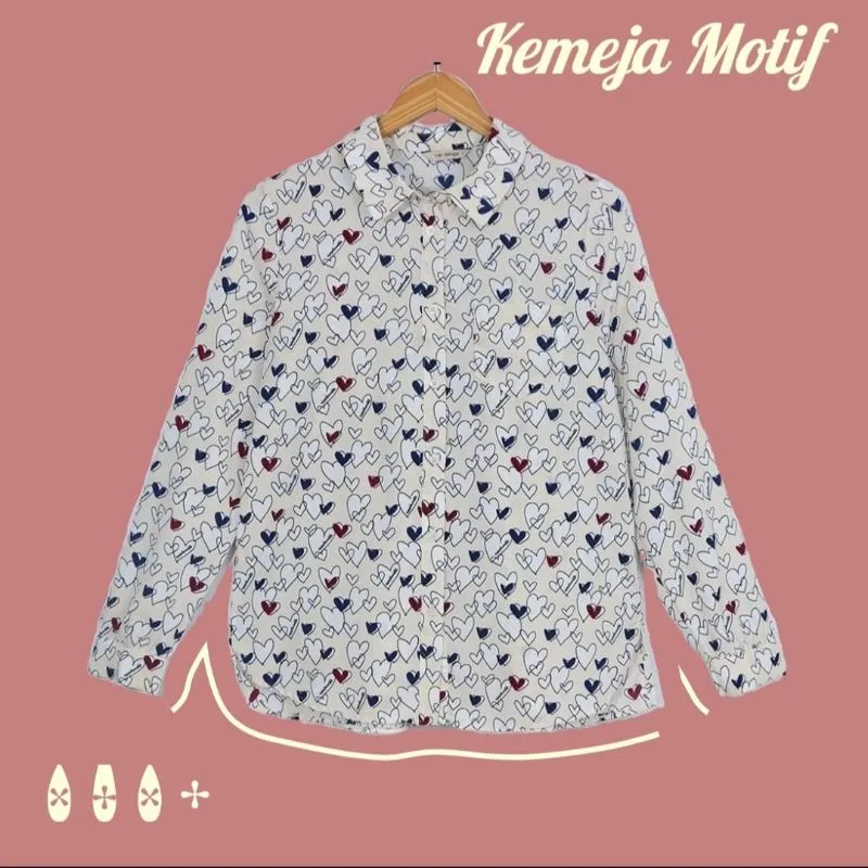 Kemeja Full Motif Me Sense photo 1