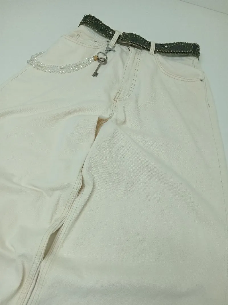 Baggy pants white h&m photo 1
