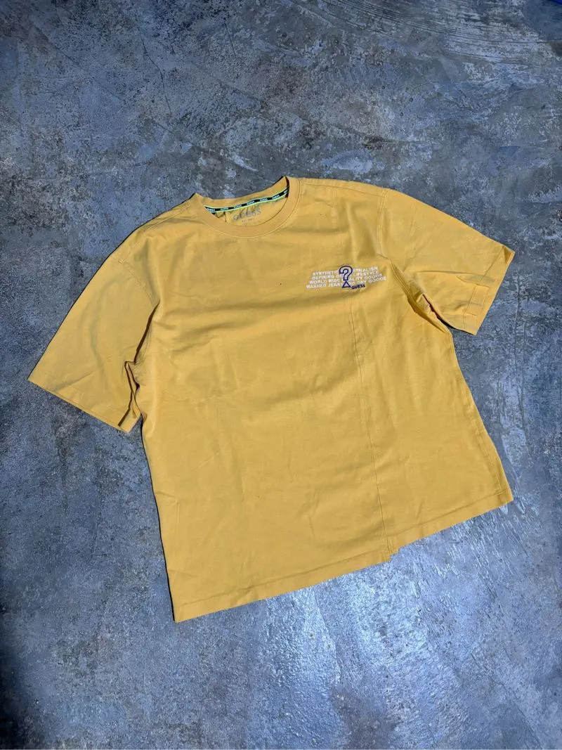 T-SHIRT GUESS YELLOW  photo 1
