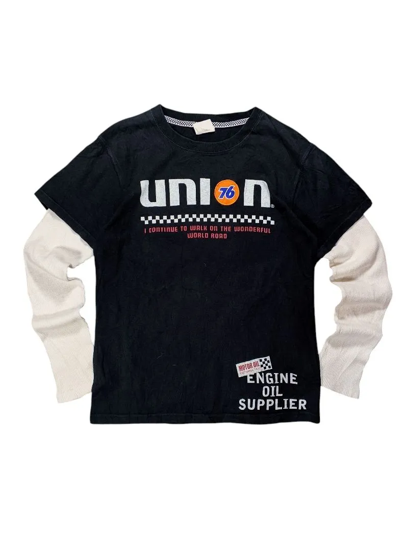 Union 76 lubricants aop graphic long sleeve t shirt photo 1