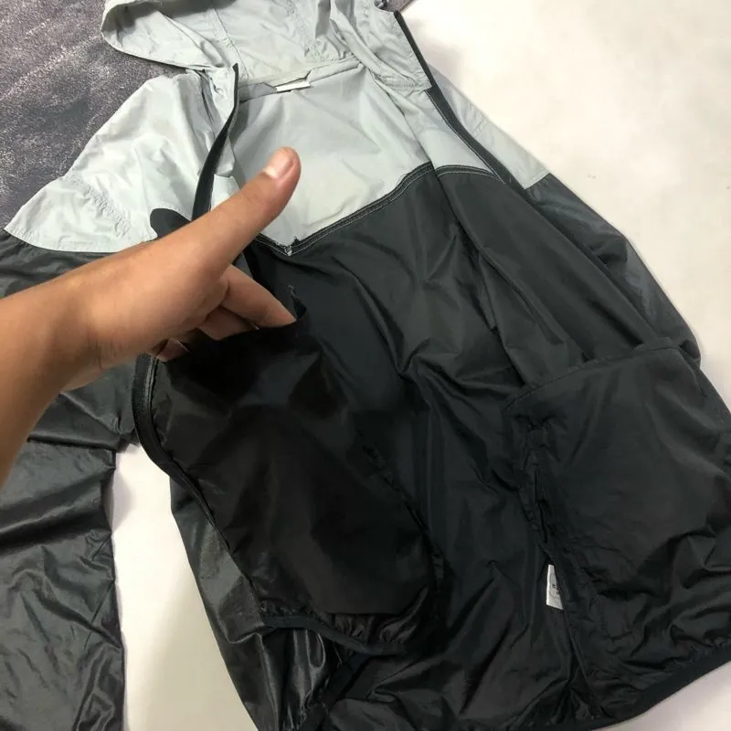 nike 2 tone windbreaker