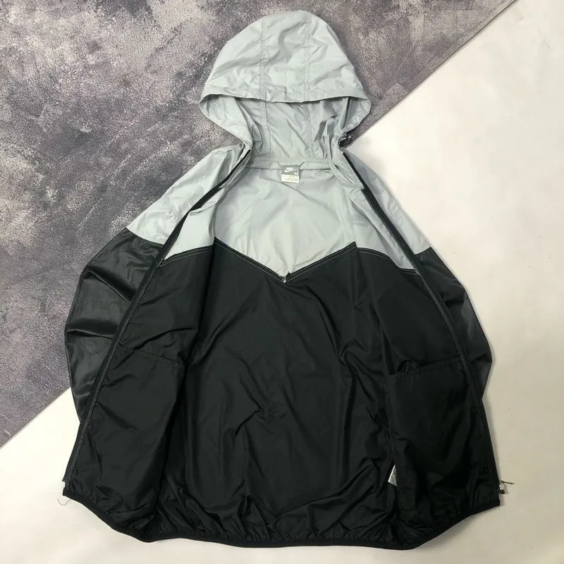 nike 2 tone windbreaker