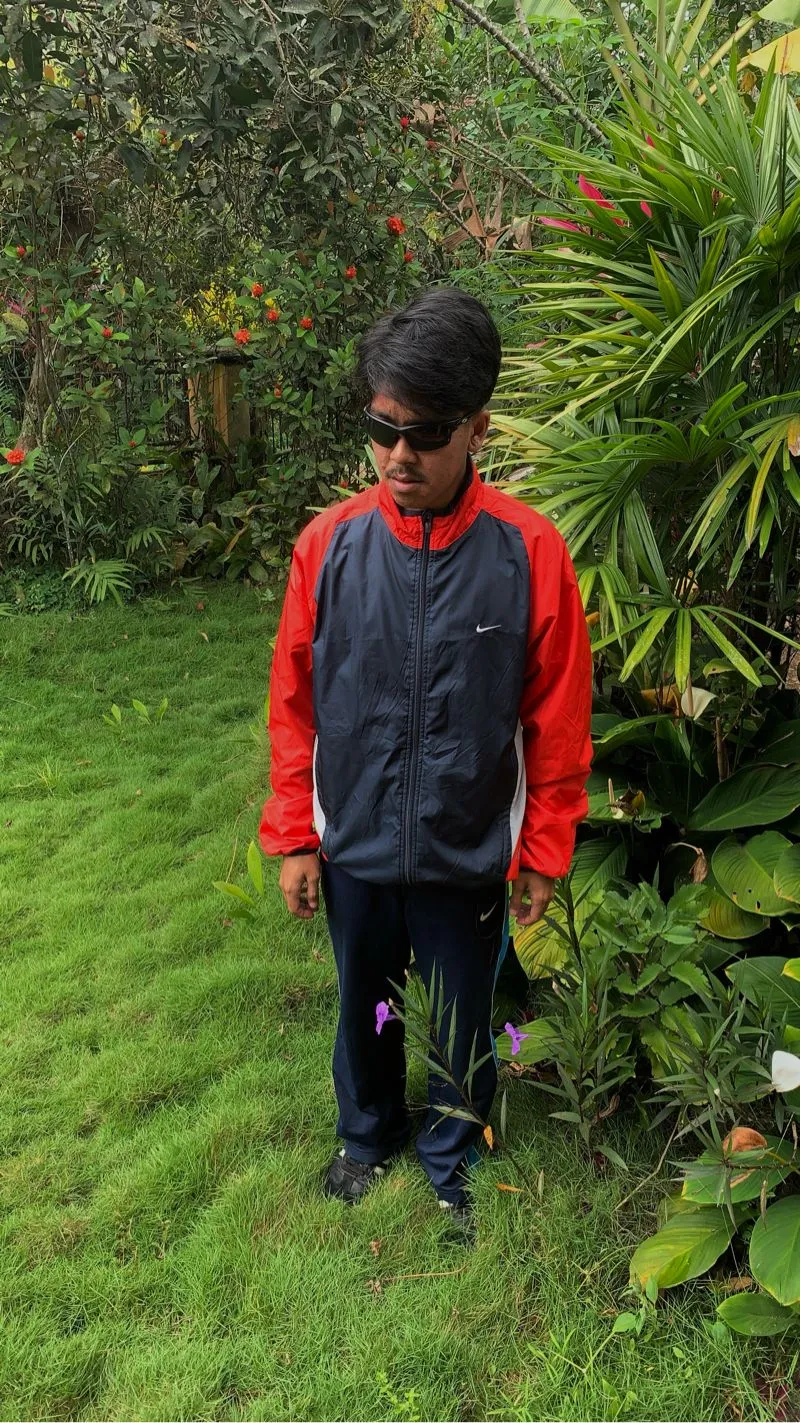 NIKE WINDBREAKER JACKET COLORBLOK SPORT STYLE photo 1