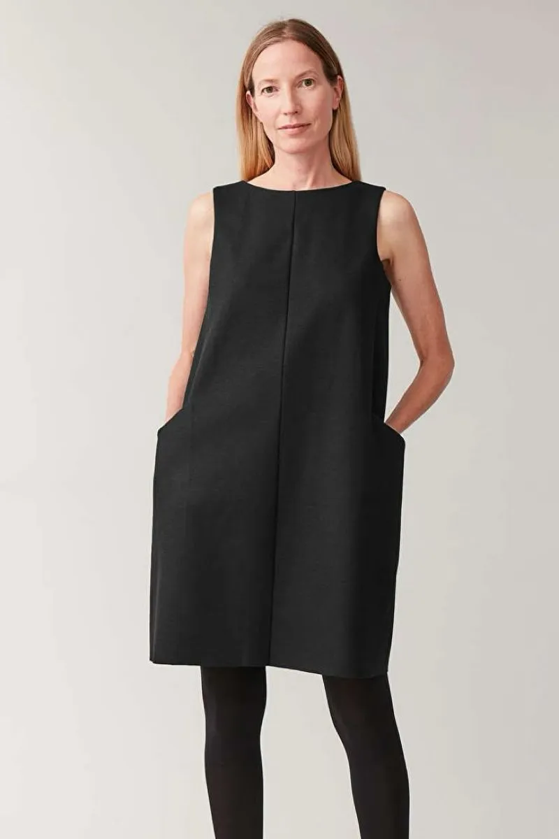 Mango Dress Hitam Pendek Preloved photo 1