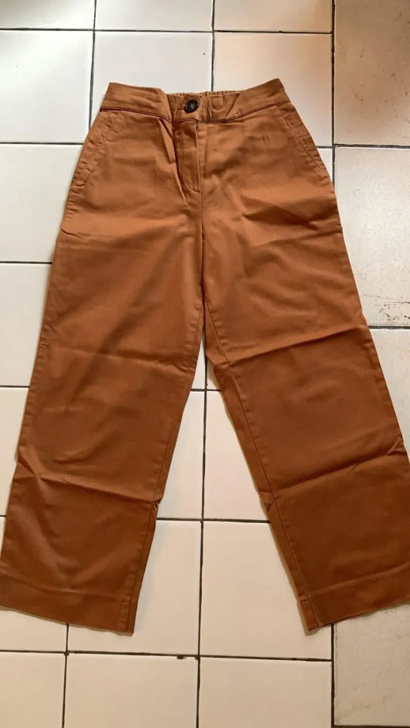 Casual Boyfriend jeans Wanita brown photo 1
