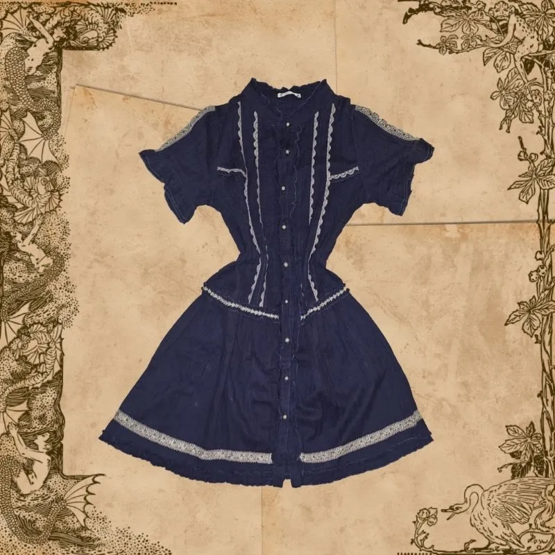 Axes Femme Indigo dress photo 1