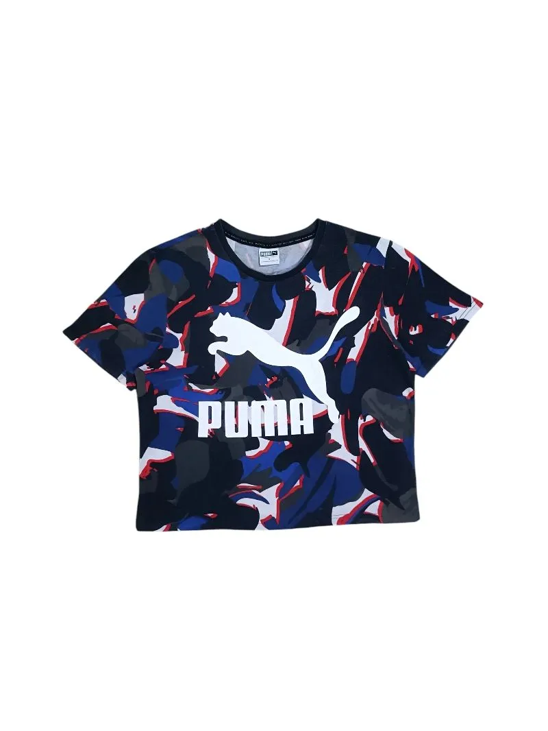 Puma Camo Cropped T-shirt Women's photo 1