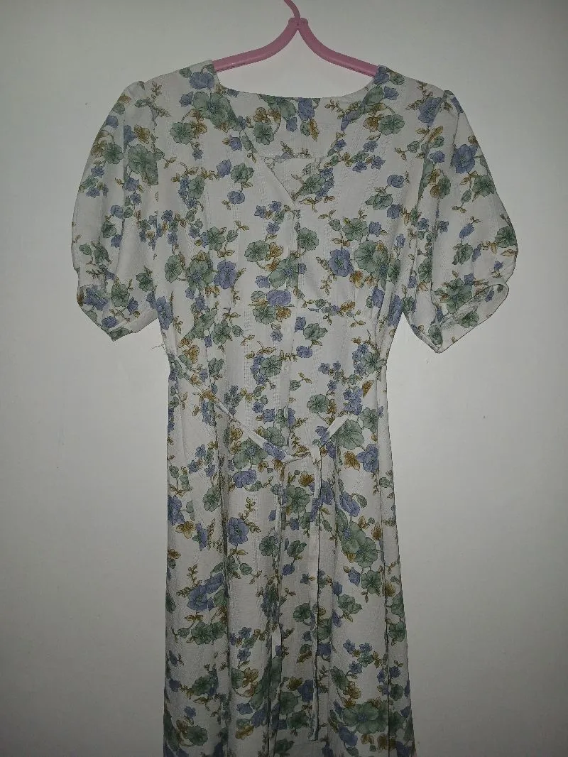 Flower Korean Dress photo 1