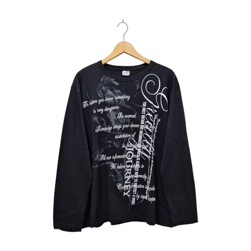 Y2k grunge poem longsleeve photo 1