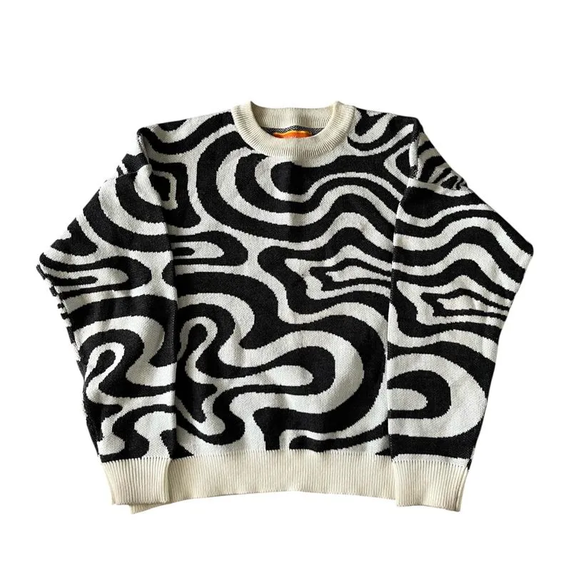 play with pattero sweater zebra hitam putih photo 1