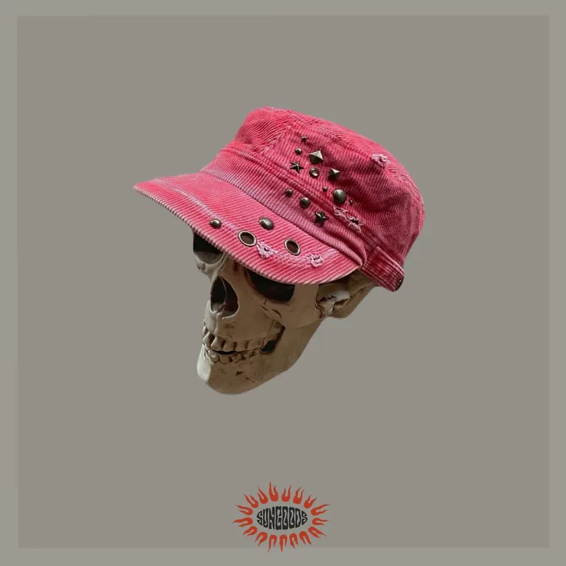 Streetwear Indie Hat Pria pink photo 1