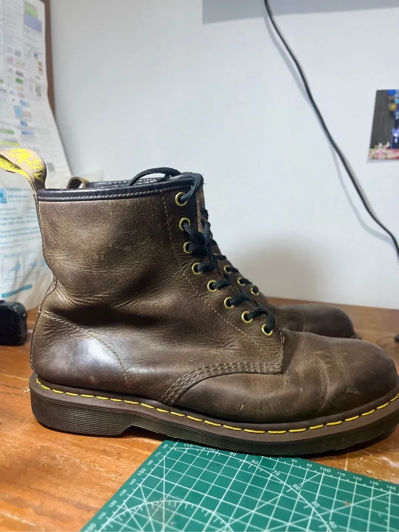 Docmart) Dr Martens 1460 Crazy Horse 43 Preloved