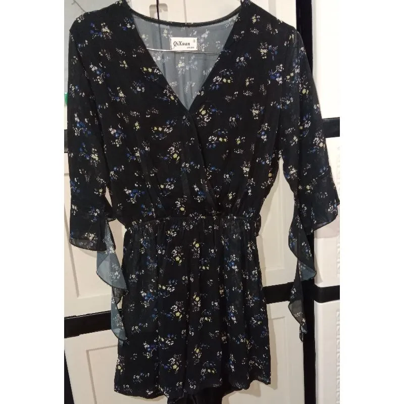 Jumpsuit Hitam Korea Style photo 1