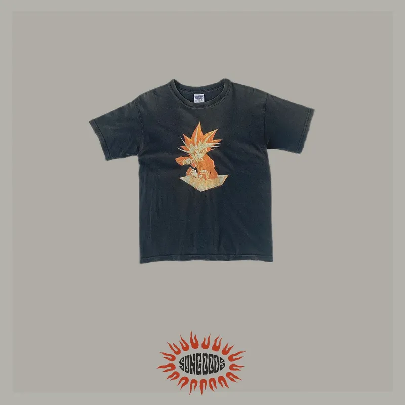 Gildan Vintage T-shirt Pria black photo 1