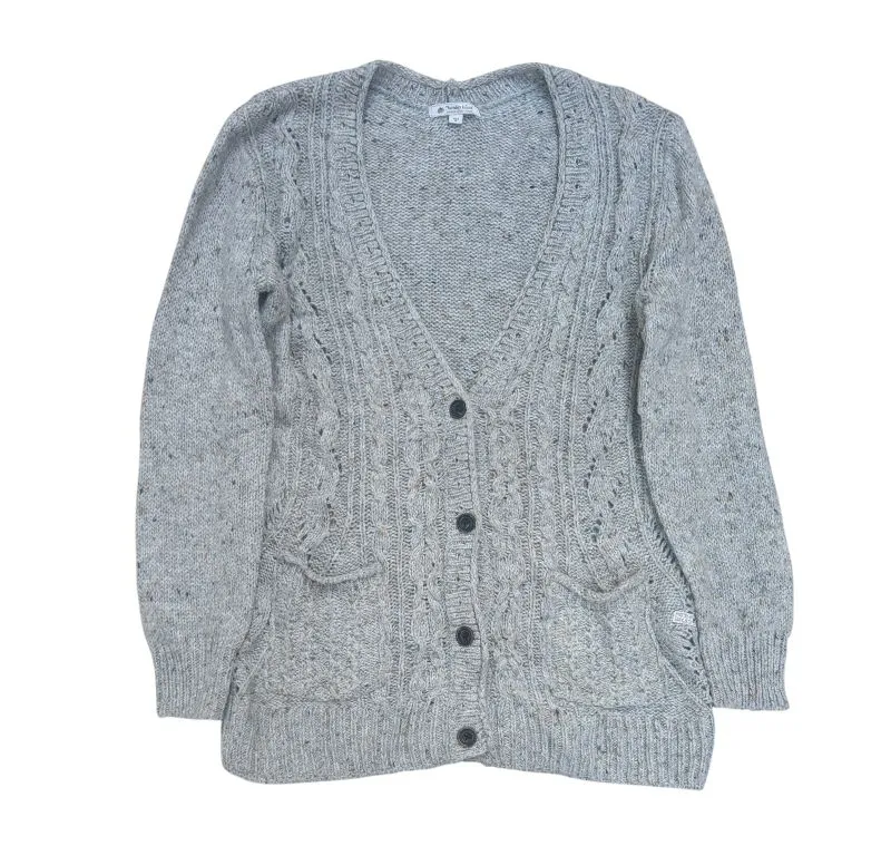 Cardigan knitwear cable wool photo 1