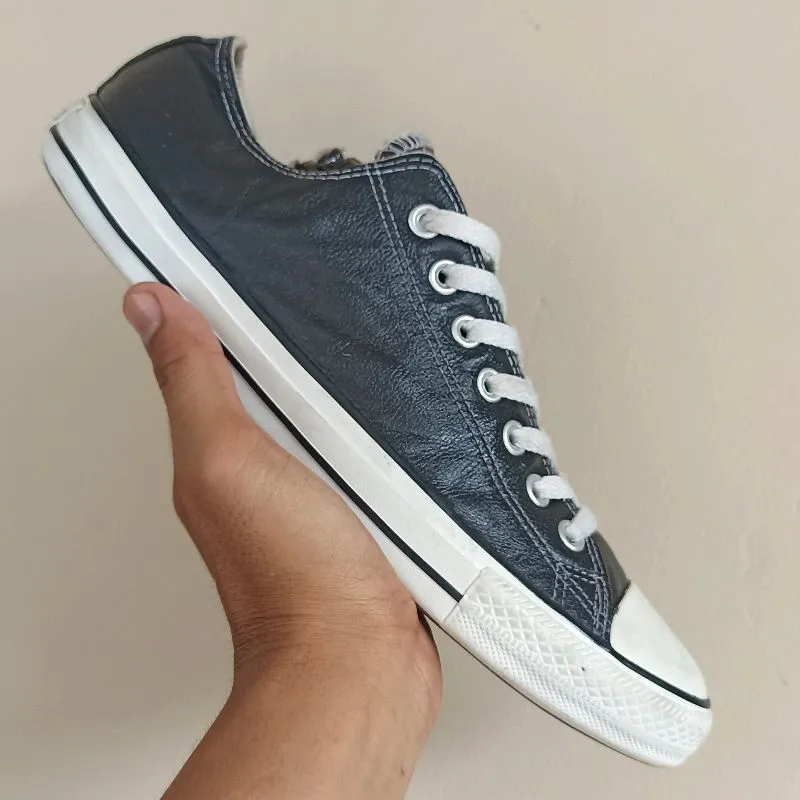 Converse CT All Star  Ox Leather Black White photo 1