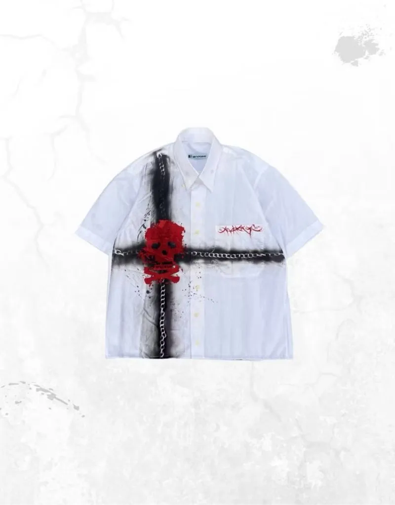 Reworked Shirt Skull (BOXY CUT) photo 1