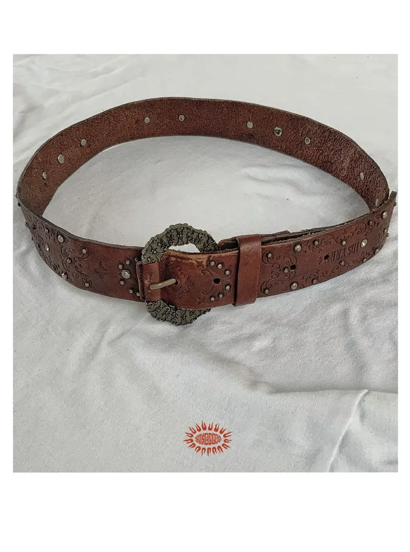 Anna Sui Vintage Y2K Belt brown photo 1