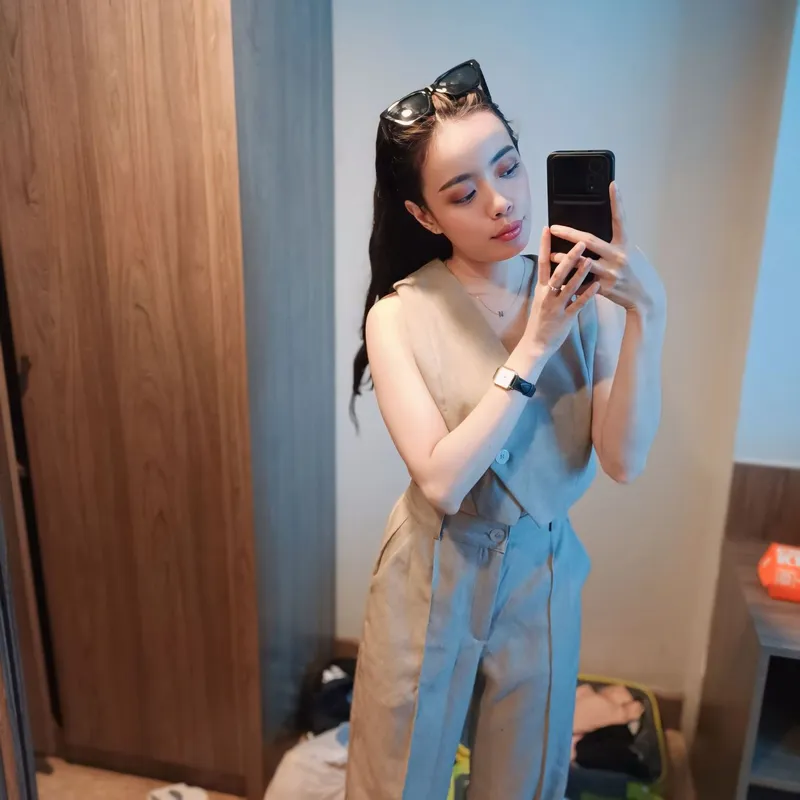 Casual Wanita gray photo 1
