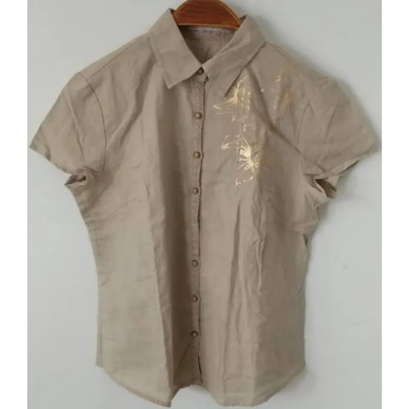 Giordano Casual Shirt Wanita gray photo 1