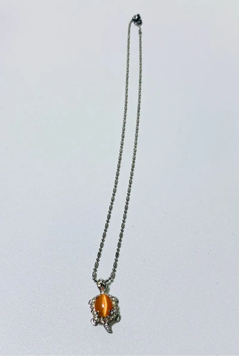 [PRELOVED] Kalung Turtle Orange photo 1